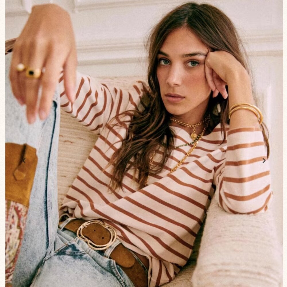 SEZANE Colette Marinière SIZE SMALL